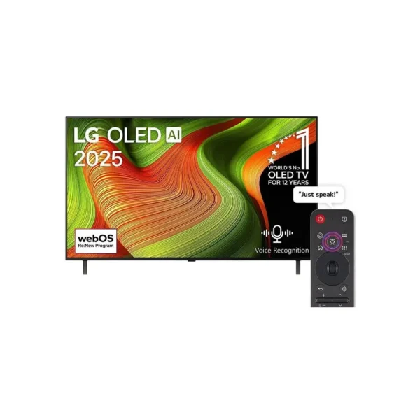 LG 55" OLED AI B5 4K 120Hz Smart TV