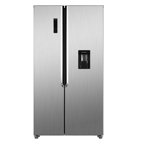AEG 560L Stainless Steel Side By Side Fridge/Freezer with Water Dispenser