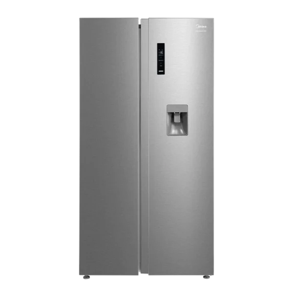 Midea 513L Side by Side Refrigerator – Stainless Steel
