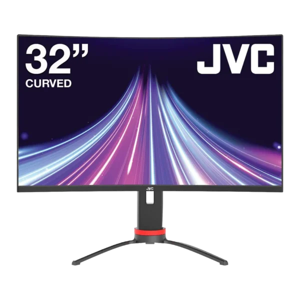 JVC 32" QHD Edgeless Curved & Adjustable Gaming Monitor