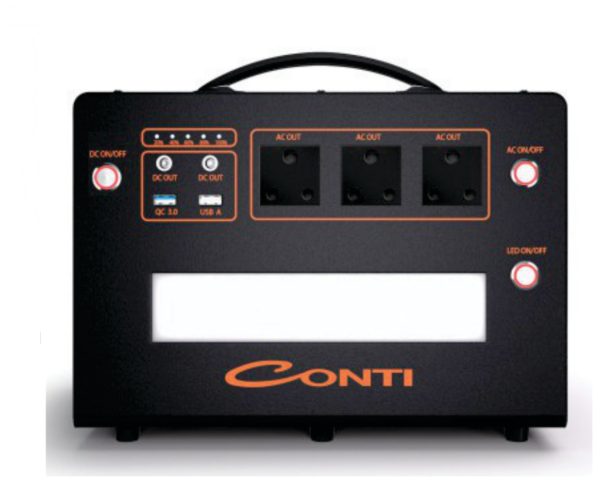 Conti 1000w Portable Carry Case Power Station