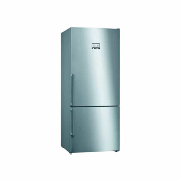 Bosch Serie 6 521L Inox Combi Fridge Freezer