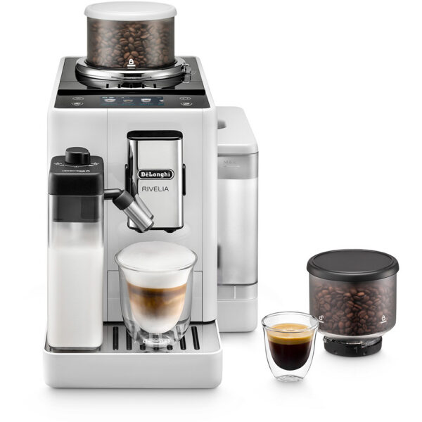 Delonghi Rivelia Bean To Cup Coffee Machine White