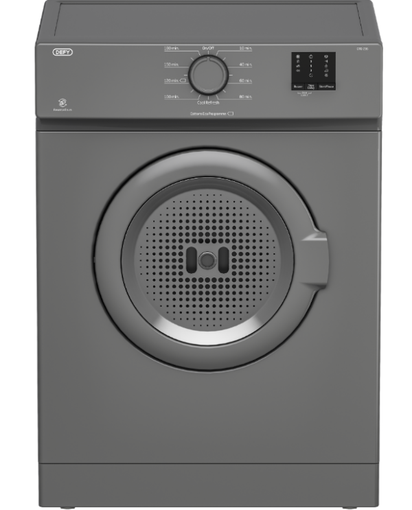 Defy 6kg Grey Air Vented Dryer
