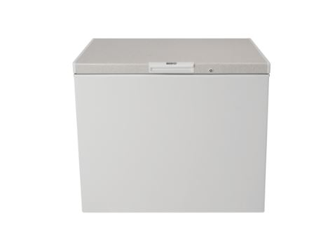 KIC KCG 305 WH 279L White Chest Freezer