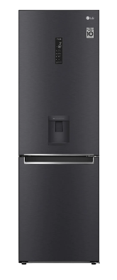 LG GC-F459NQDM 373L Black Graphite Combi Refrigerator