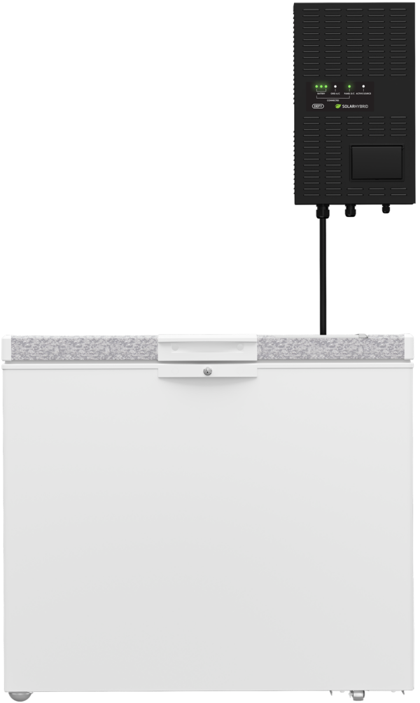 Defy DMF476S2 254L White Solar Chest Freezer