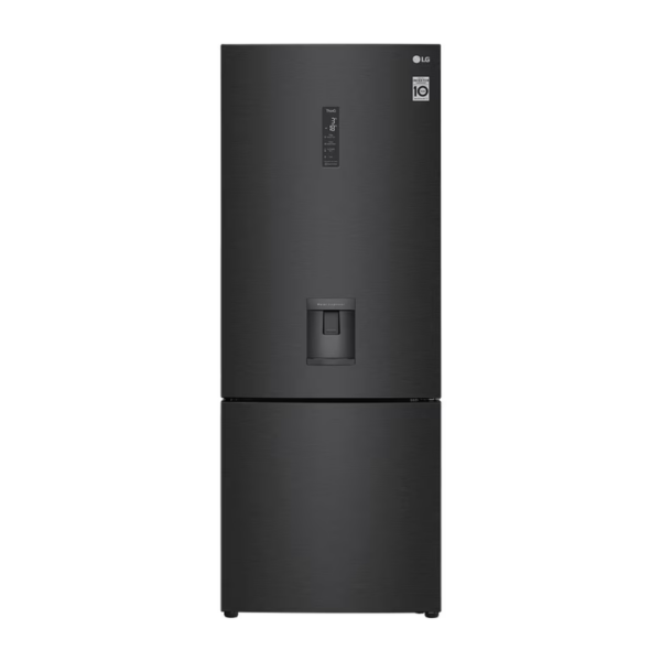 LG GC-F569NQHM 446L Matte Black Wide Bottom Freezer with DoorCooling+