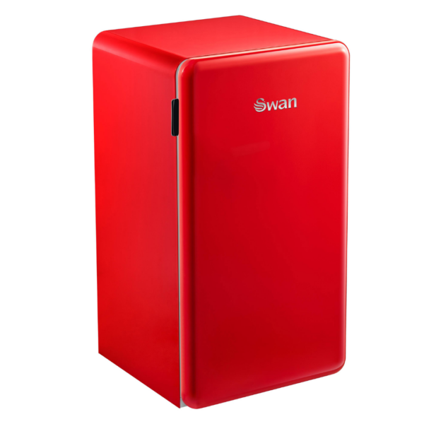 Swan SRF9R 93L Retro Red Bar Fridge