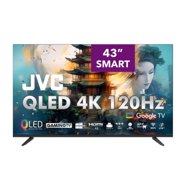 JVC 43 inch 4K QLED Smart TV