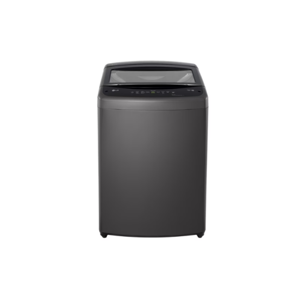 LG 18kg Smart Inverter top loader washing machine in black