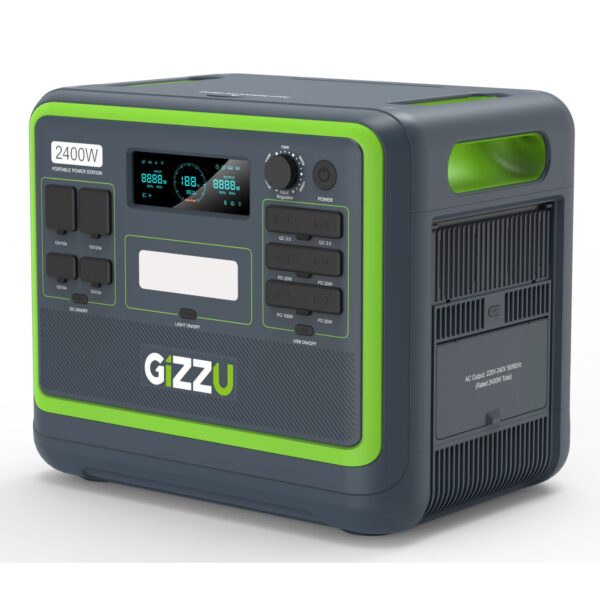 Gizzu Hero Pro 2048Wh 2400W UPS Power Station
