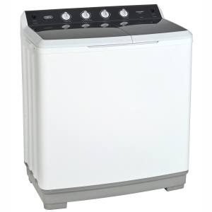 Defy DTT180 18kg White Semi-Automatic Twin Tub Washing Machine