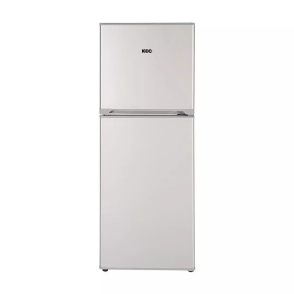 KIC KTF 518/2 ME 170L metallic top freezer fridge