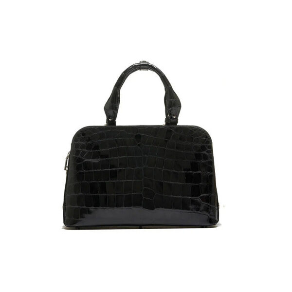 Winklmayr Lexington Black Nile Crocodile Leather Business Bag