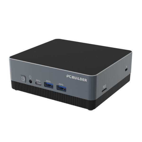 PCBuilder CUBE Mini PC | Intel N100 | 4GB DDR4 | 128GB SSD | Windows 11