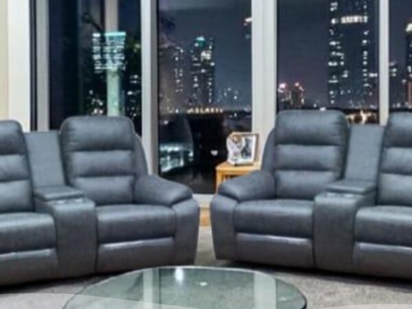 Cantoni Chelsea 6 Action Recliner Suite + 2 Consoles