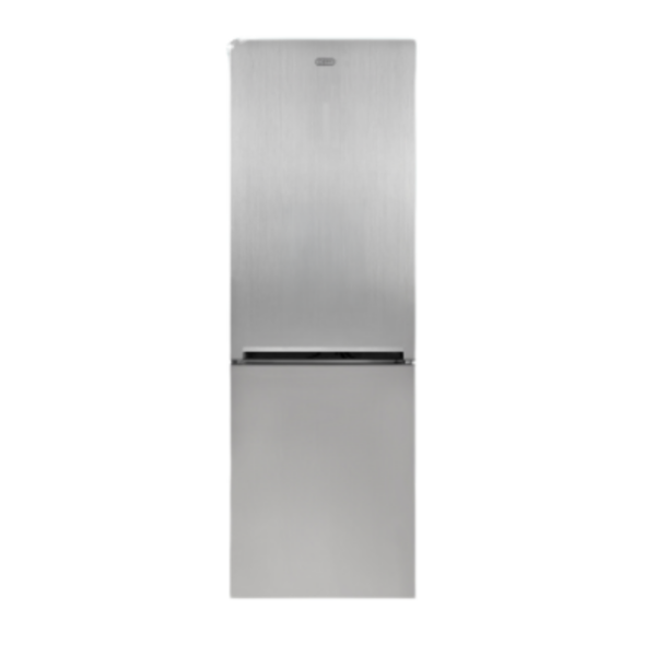Defy DAC674 C450 327L No Frost Combi Fridge Freezer, Brushed Stainless