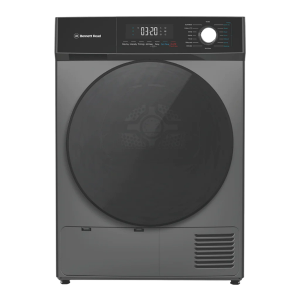 Bennett Read JCD104 8kg Dark Grey Heat Pump Tumble Dryer