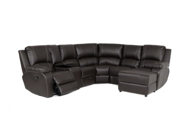 Calgan Lyla 4 piece corner recliner suite with daybed