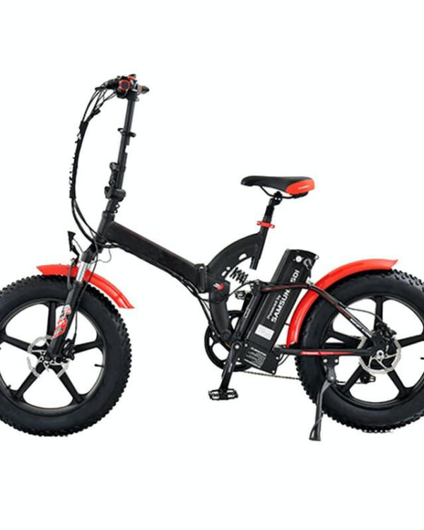 Alice 05Z Full Suspension Fat Tyre Electric Mountain Bike 500W view 5