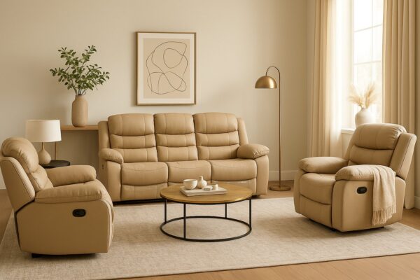 I.C.Furn Fiona 3-2-1 recliner lounge suite